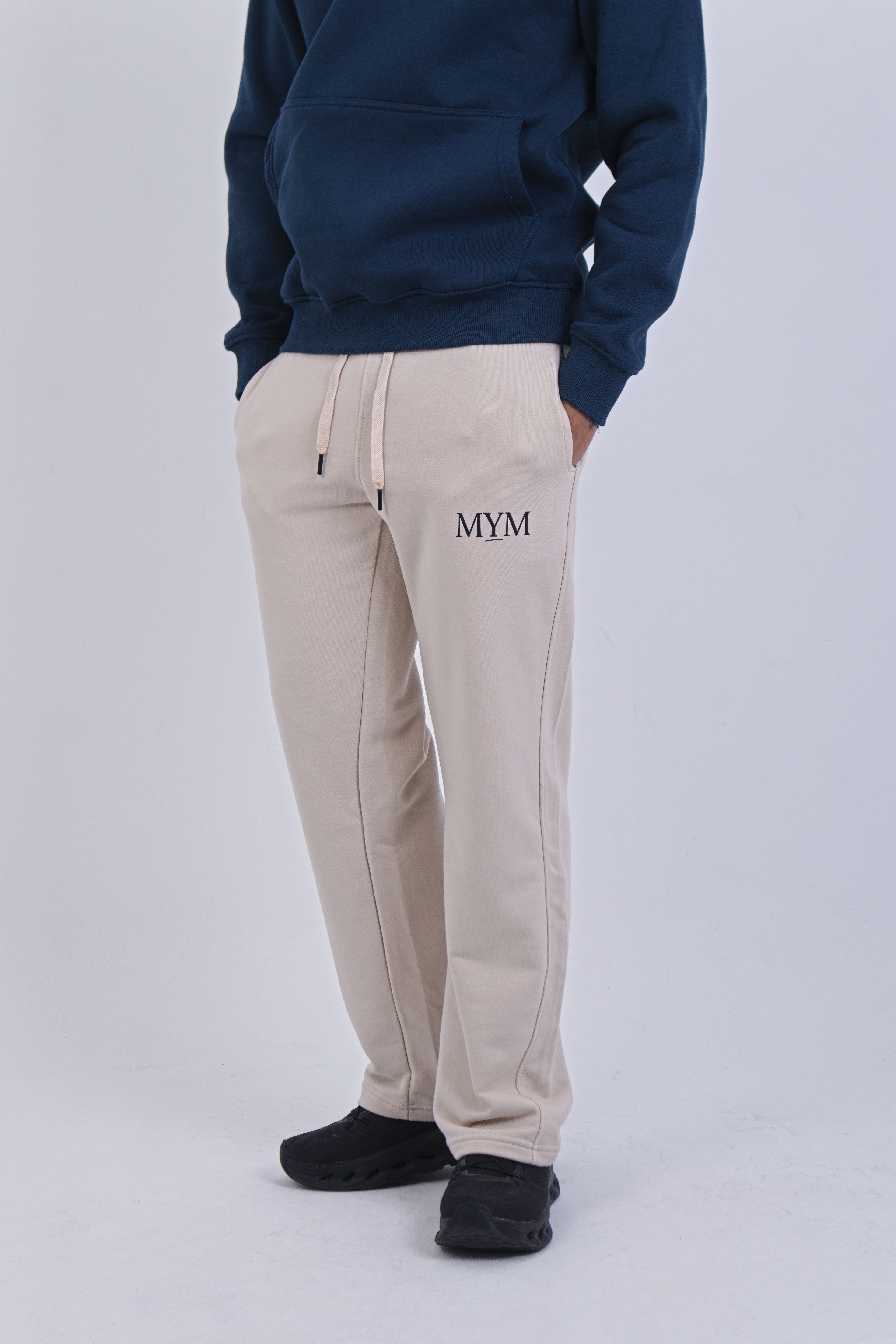 Beige comfortable Sweat Pants