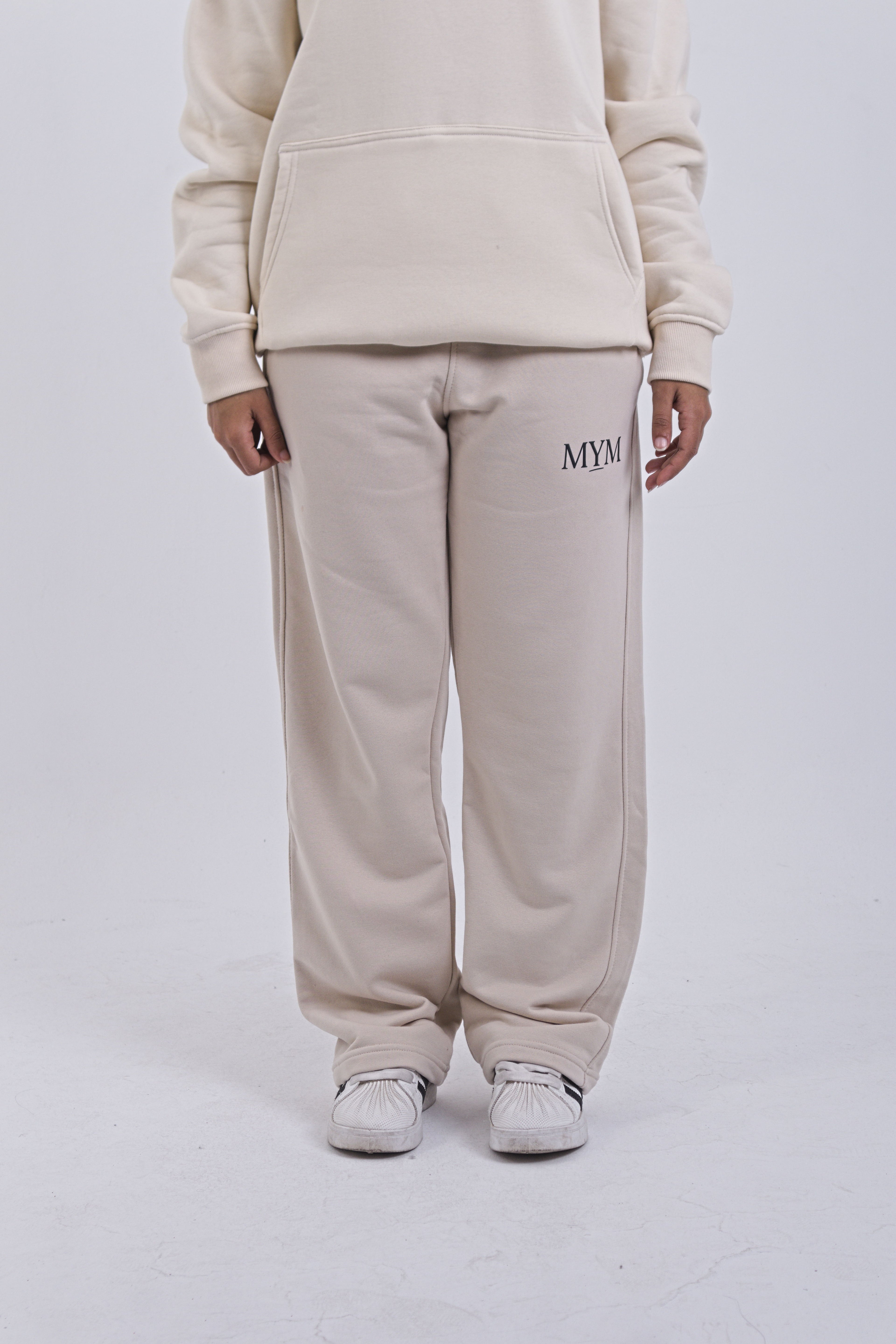 Beige comfortable Sweat Pants