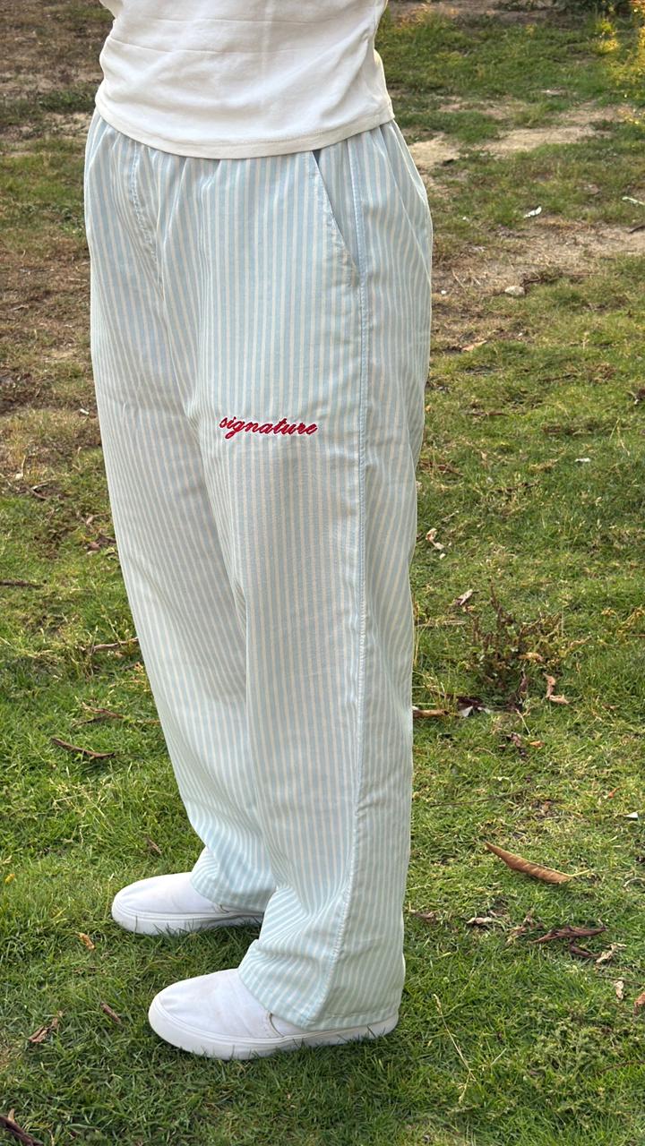 Not Pajama Striped Sky Pants