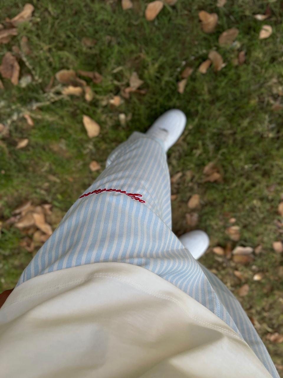 Not Pajama Striped Sky Pants