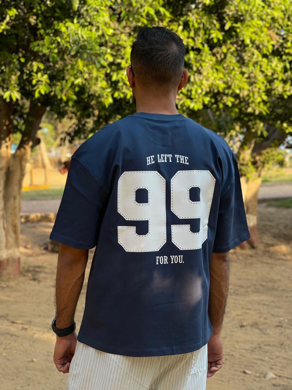 The Lamb Navy Blue Tee