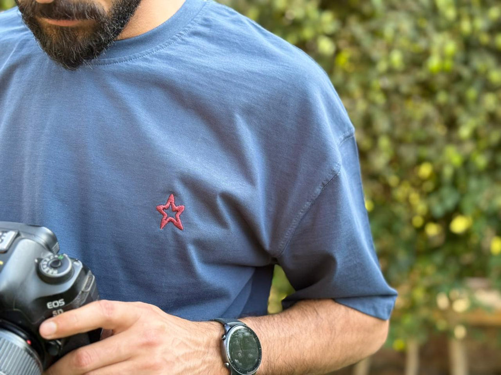 The Lamb Navy Blue Tee